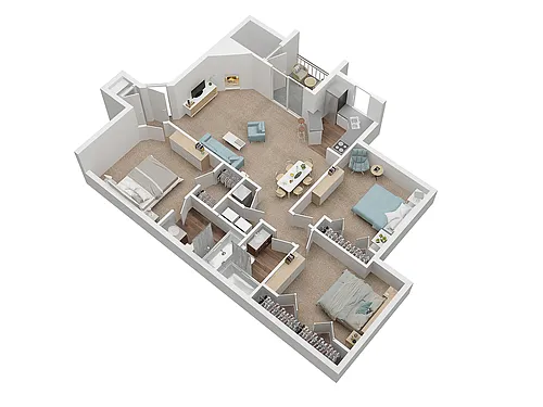 Floor plan The Gatlin
