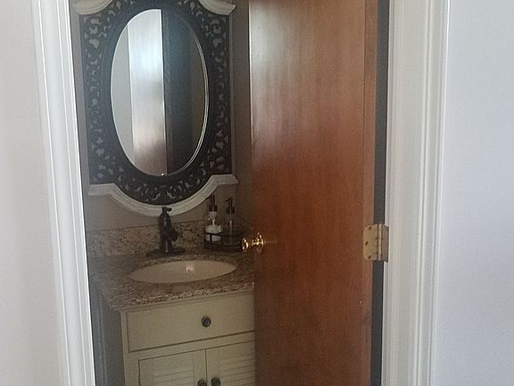 First floor powder room