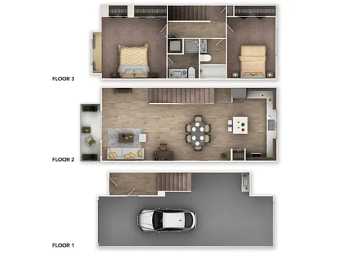 Floor plan Provence