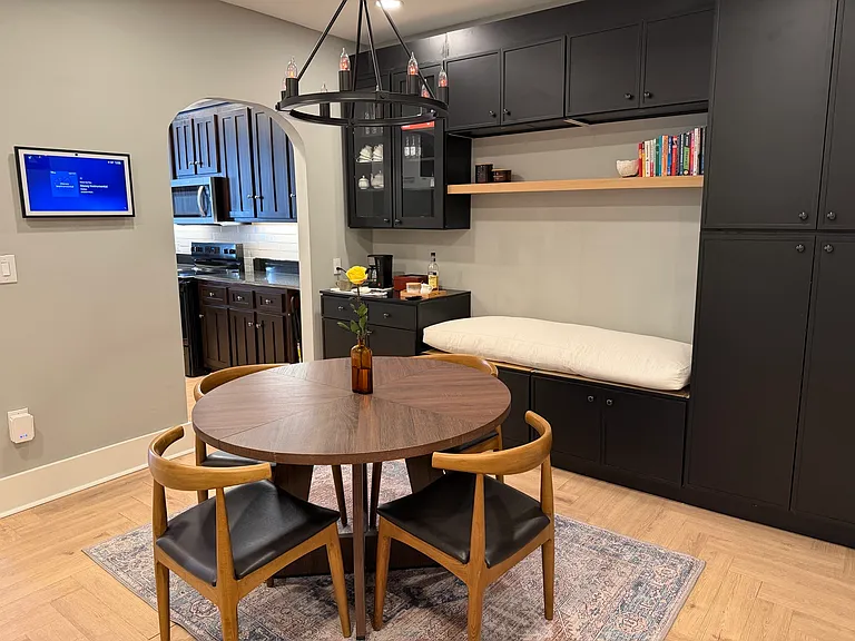Pantry-style dining room