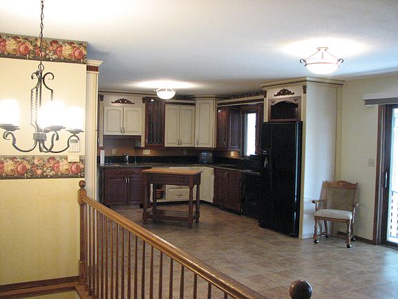 Looking into kitchen