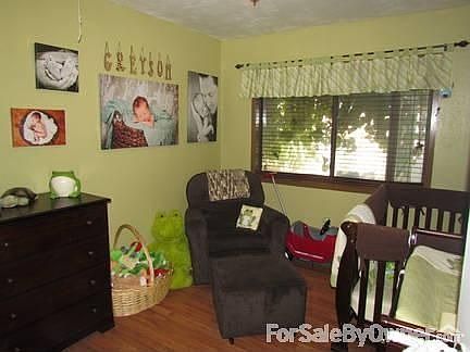 Fourth bedroom used as a nursery