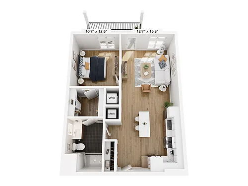 Floor plan A22