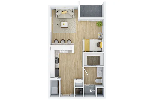 Floor plan EFF2-Essential Living