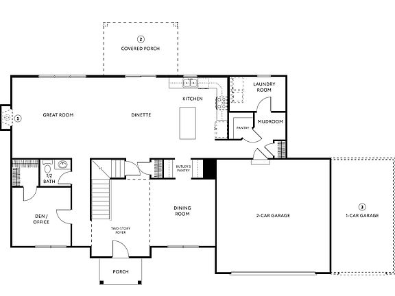Kenwood - Base Plan - 1st Floor