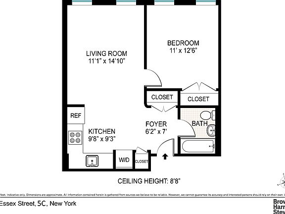 2nd image of 35 Essex St APT 5C