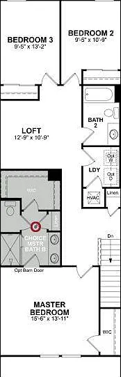 upstairs floorplan