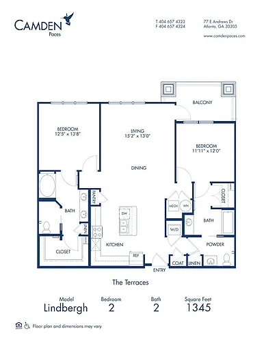 Floor plan Lindbergh