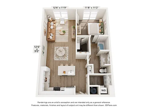Floor plan A3-A