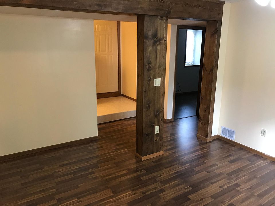 Living/Dining room viewing to right is bedrooms, to left is 