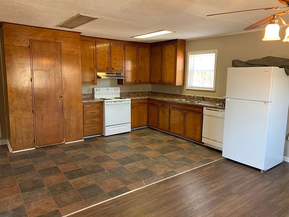 Living room and kitchen