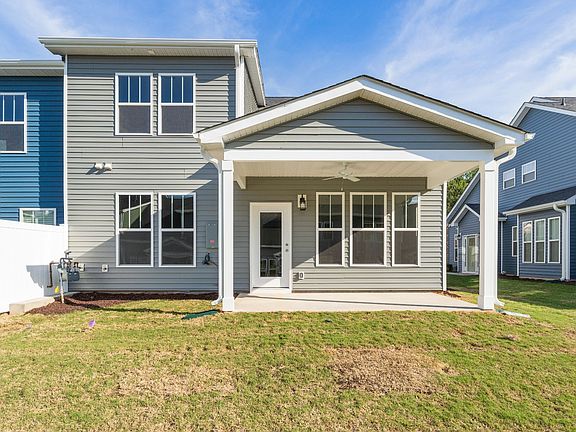 Covered Porch of The Lakehurst Design by DRB Homes