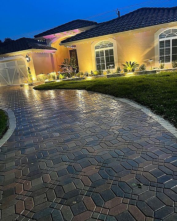Front driveway