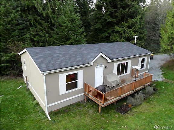 5 acres of wooded and open property. 
