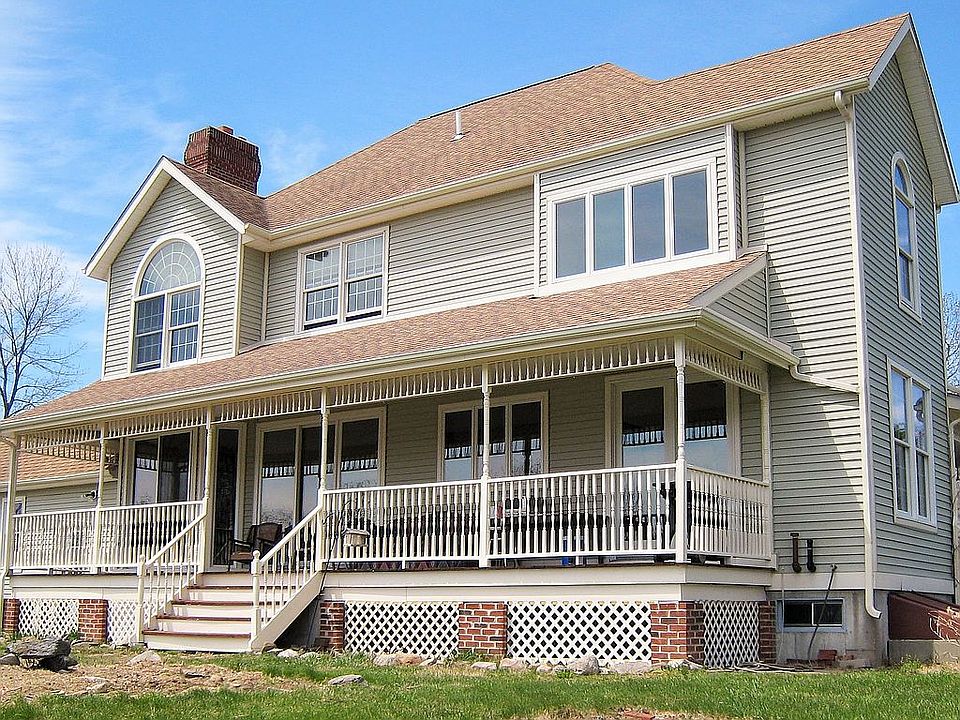 Covered Porch in Back