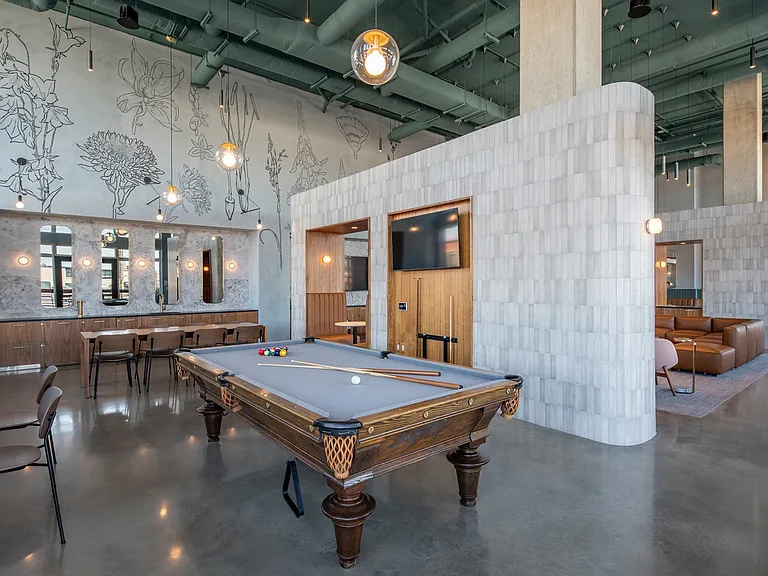 Billiards Table in Lounge
