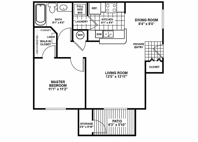 Floor plan Elm