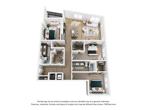 Floor plan Platform 3.1