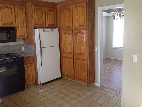 Refrigerator & cabinets
