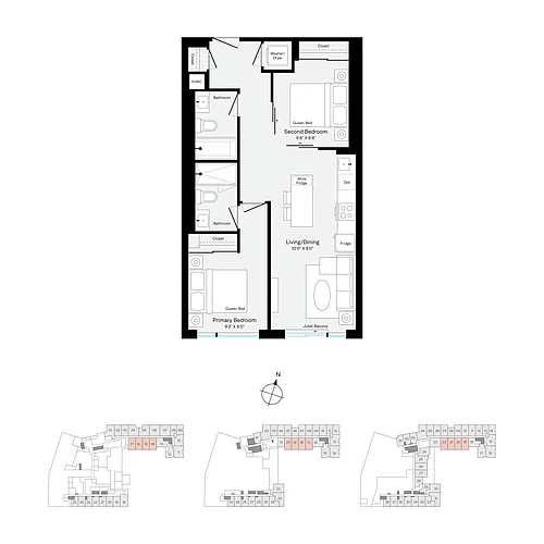 Floor plan W219