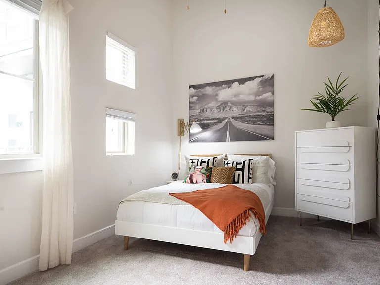 Carpeted Bedroom