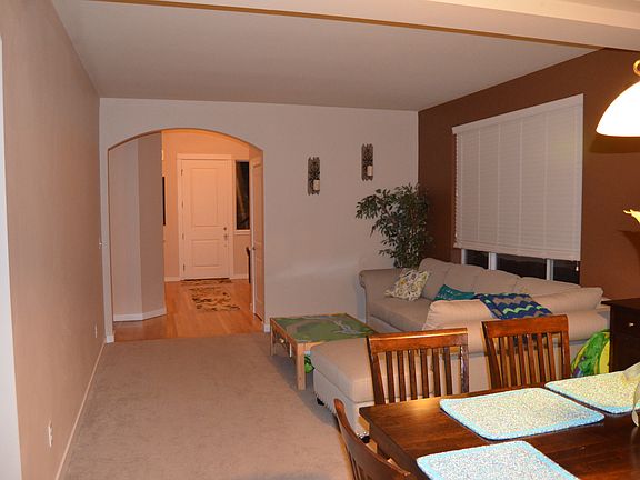 Living room and entry