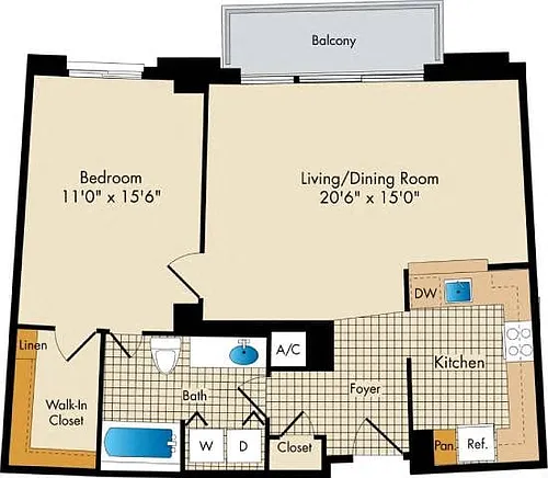 Floor plan Montgomery