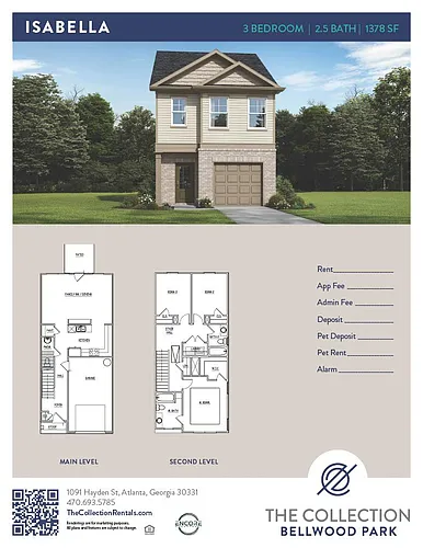 Floor plan Isabella