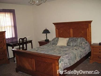 Master Bedroom with 2 Double Closets