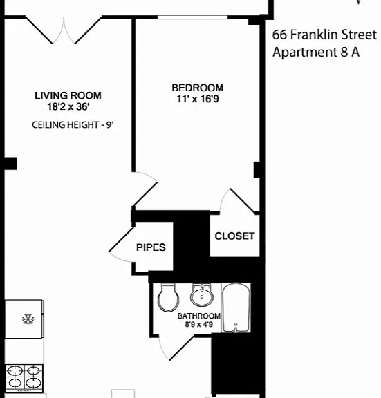 66 Franklin St #8A — Photo 2