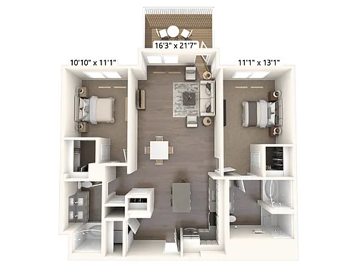 Floor plan B6-B-V-1