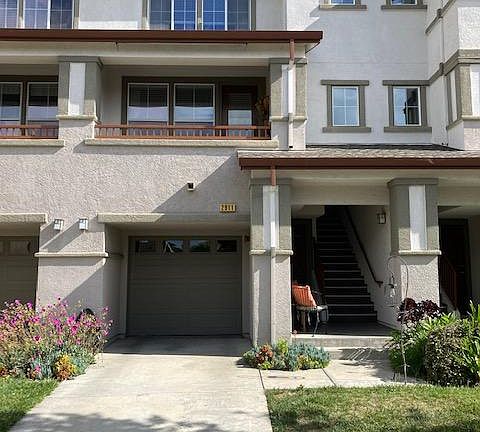 View of driveway parking