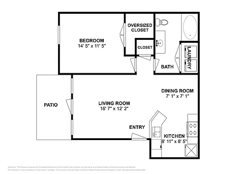 Floor plan Alamo
