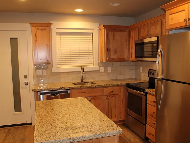 Kitchen and Entry Way