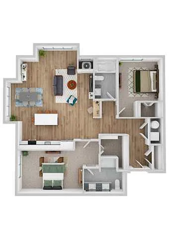 Floor plan Rotary