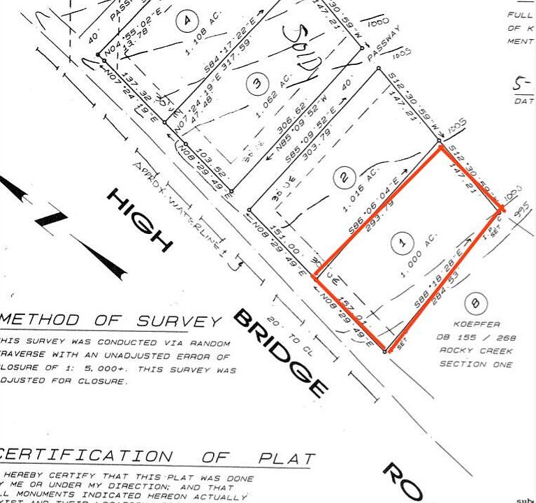 2nd image of 0 High Bridge Rd #1