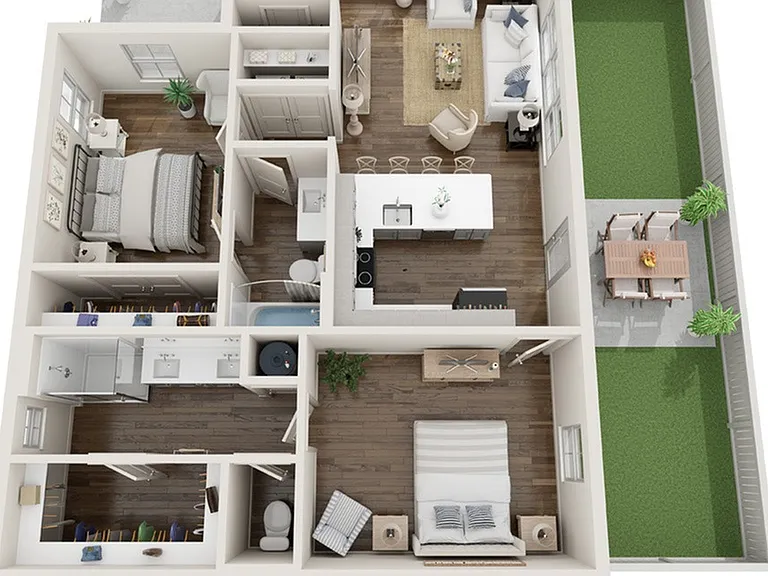 2 Bed Galileo Twin 2 Bed Galileo Twin