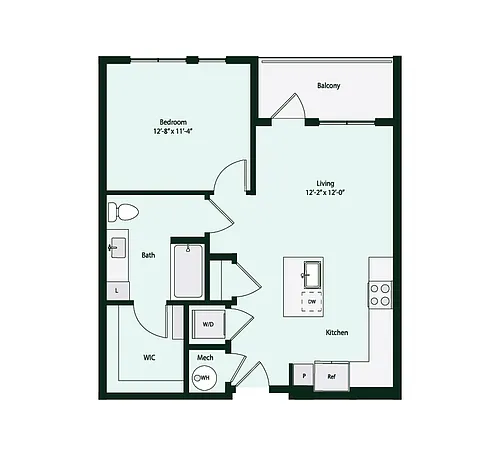 Floor plan A1-1A