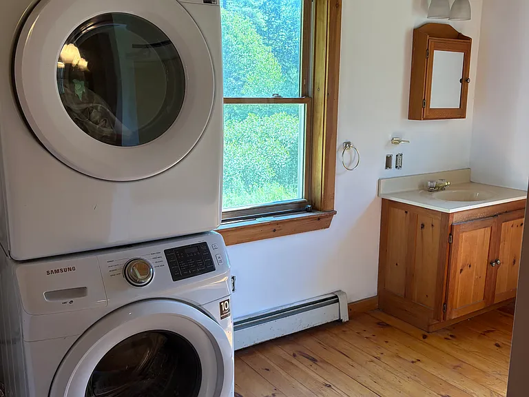 First Floor Bathroom and Laundry Room
