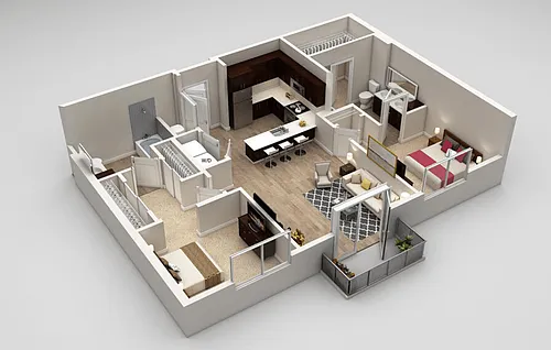 Floor plan Ellington