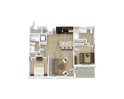 Floor plan The Hub (C2)