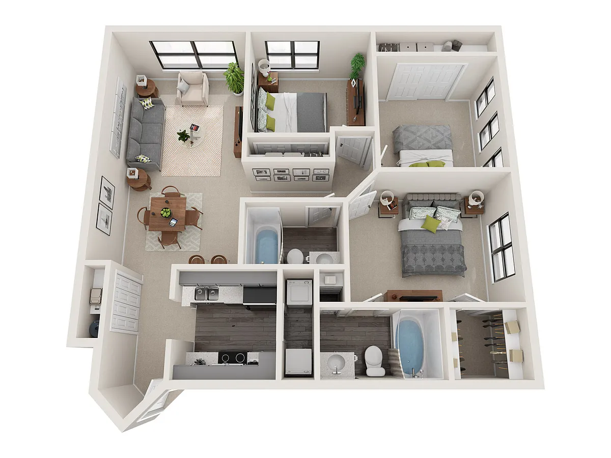 Floor plan C1