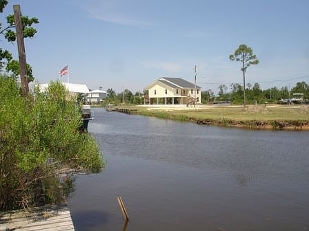 view from pier facing North