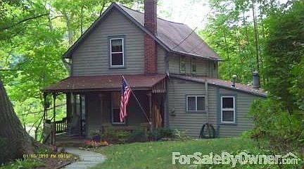 1200 sf, 8 rooms, .8 acre lot