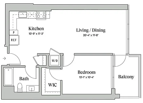 Floor plan B3