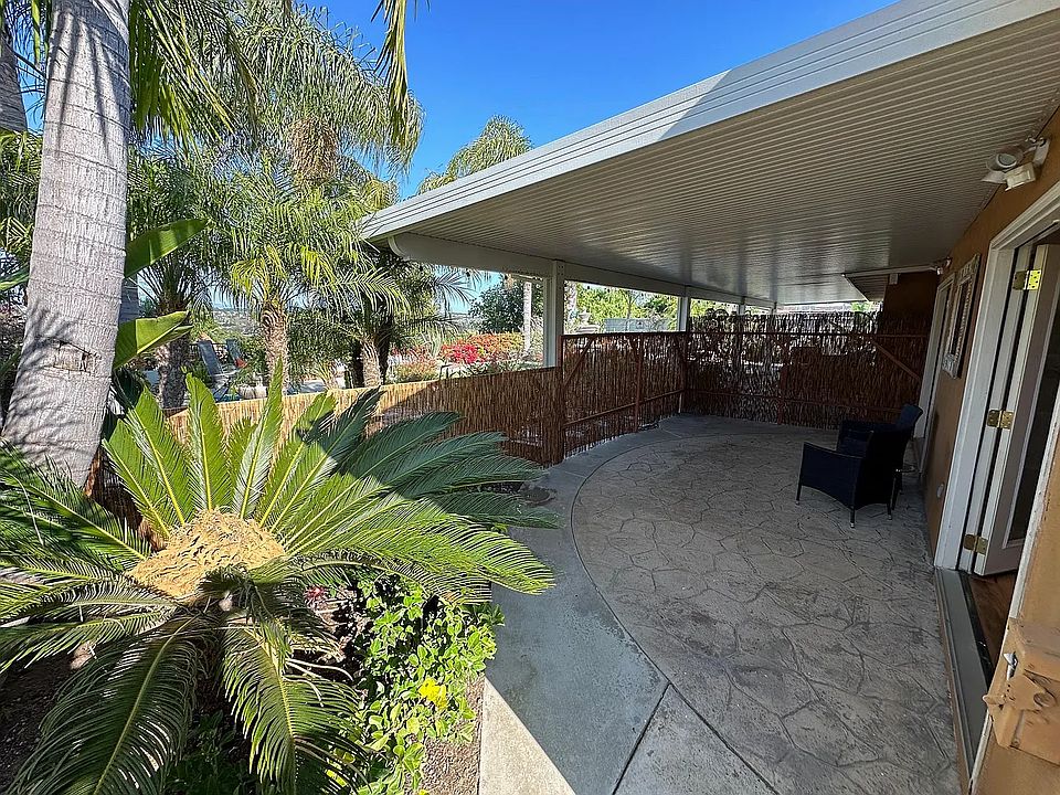 Private patio