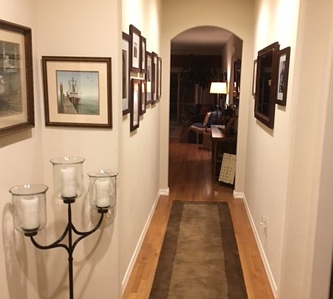 View at entryway
