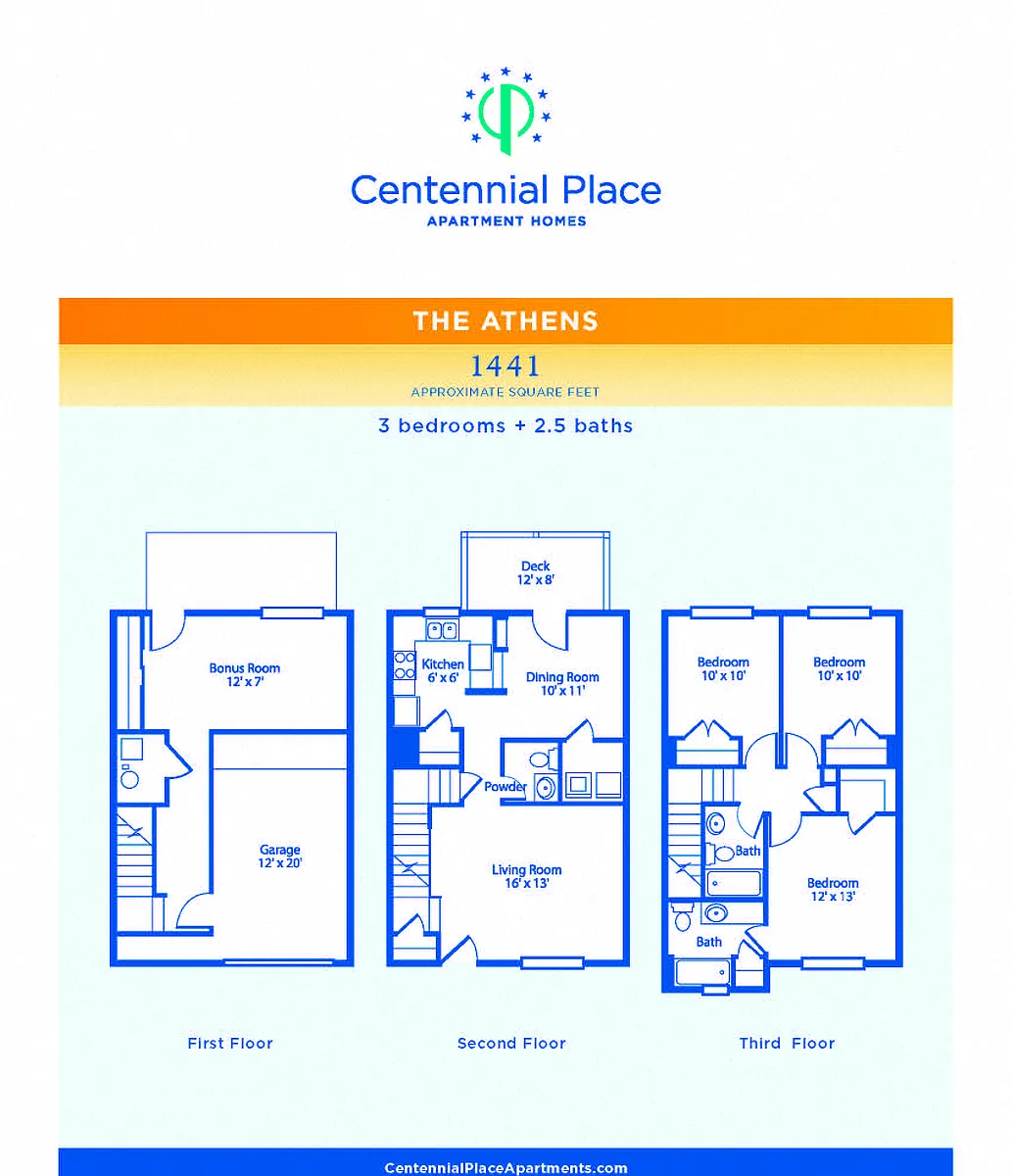 Floor plan The Athens