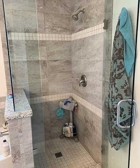 Shower in main bath