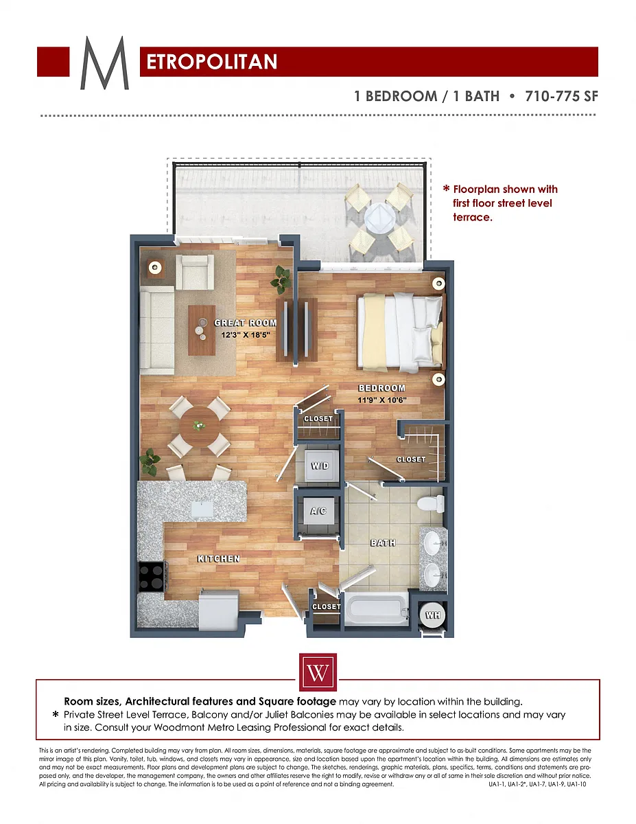 Floor plan Metropolitan